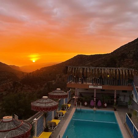 Auberge Les Montagnes Du Paradis Tagherat Anekrim Eksteriør bilde